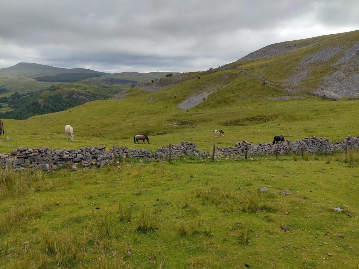 Pentre Riding Stables Hotell Abercraf Exteriör bild